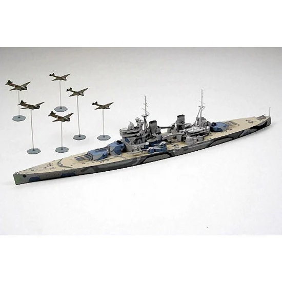 Tamiya 31615 1/700 British Battleship Prince of Wales "Battle of The Malaya Sea" - Model Ships & Boats