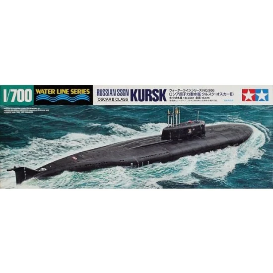 Tamiya 31906 1/700 Russian SSGN Kursk - Oscar II Class (Waterline)