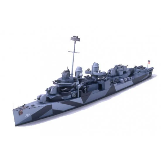 Tamiya 31907 1/700 US Destroyer - Cushing (Waterline)