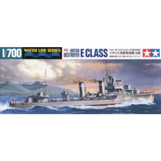 Tamiya 31909 1/700 British Destroyer - E Class (Waterline)
