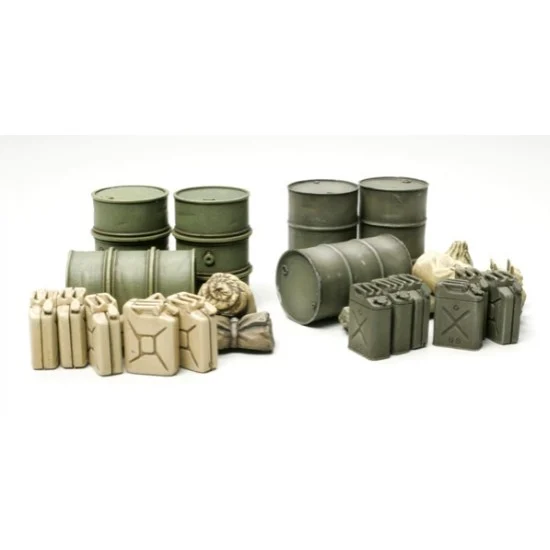 Tamiya 32510 1/48 MMV Accessory Set: Jerrycan Set - Scenics & Diorama