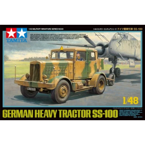 Tamiya 32593 1/48 German Heavy Tractor SS-100