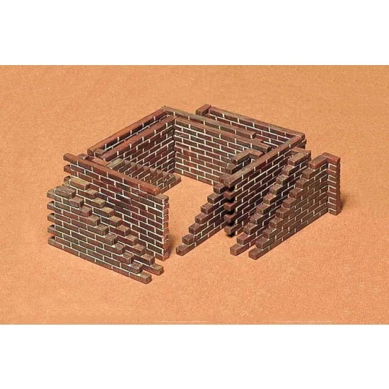 Tamiya 35028 1/35 Brick Wall Set - Scenics & Diorama