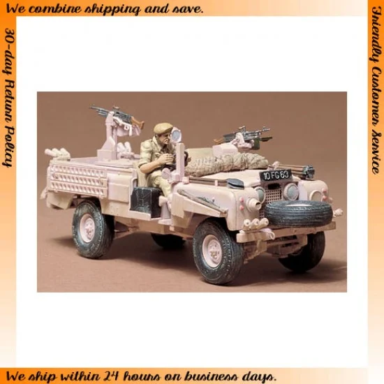 Tamiya 35076 1/35 British SAS Land Rover "Pink Panther" - Military Vehicles & Tanks