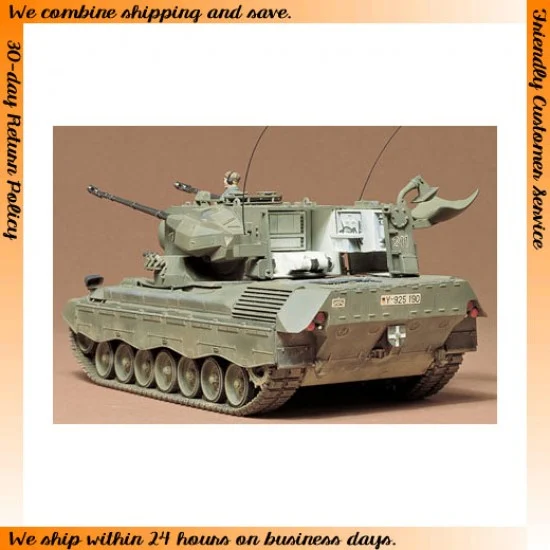 Tamiya 35099 1/35 Federal German Flakpanzer Gepard - Military Vehicles & Tanks