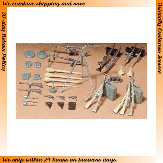 Tamiya 35111 1/35 German Infantry Weapons Set - Model Figures