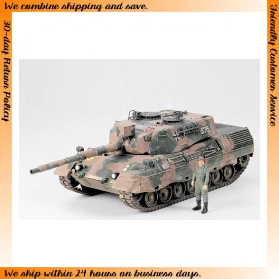 Tamiya 35112 1/35 West German Leopard A4 Tank - Military Vehicles & Tanks