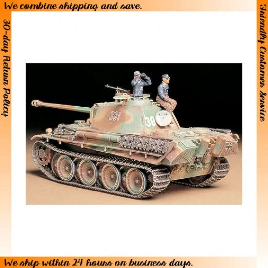 Tamiya 35176 1/35 German Panther Type G Late Version - Military Vehicles & Tanks