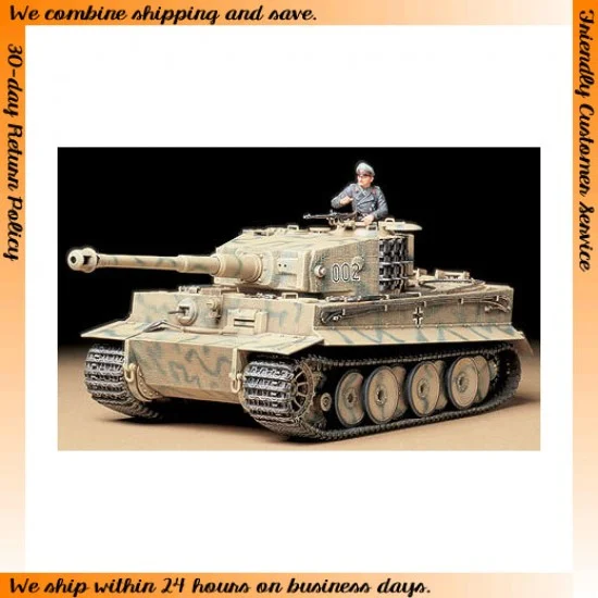 Tamiya 35194 1/35 German Tiger I Mid Production - Military Vehicles & Tanks