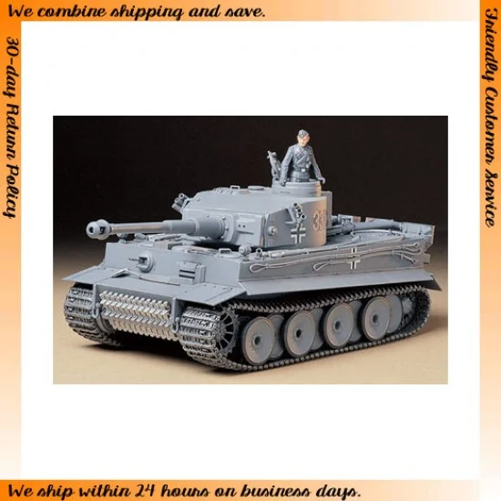Tamiya 35216 1/35 German Tiger I Early Production - Military Vehicles & Tanks