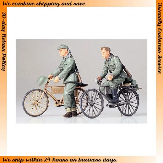 Tamiya 35240 1/35 German Soldiers with Bicycles - Model Figures