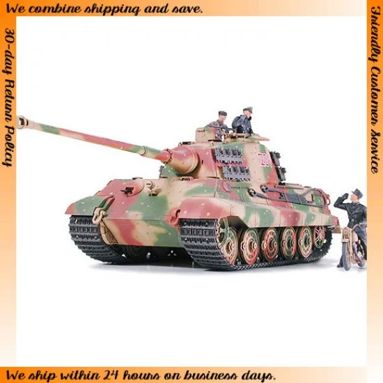 Tamiya 35252 1/35 German King Tiger Ardennes Front - Military Vehicles & Tanks