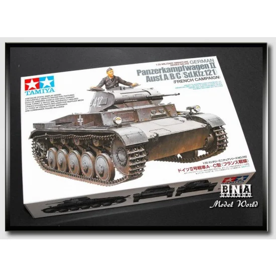 Tamiya 35292 1/35 German Panzerkampfwagen II Ausf.A/B/C SdKfz.121 - Military Vehicles & Tanks