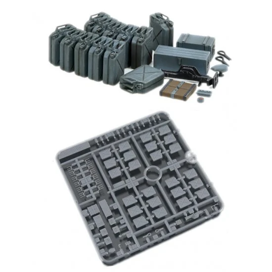 Tamiya 35315 1/35 German Jerrycan Set (Early Type) - Scenics & Diorama