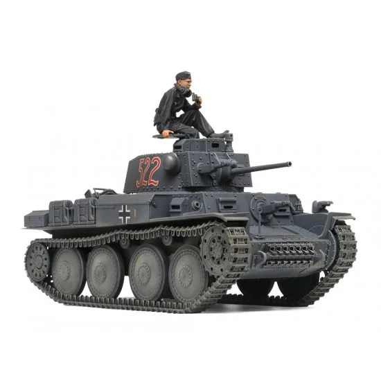 Tamiya 35369 1/35 German Tank Panzerkampfwagen 38(t) Ausf.E/F - Military Vehicles & Tanks