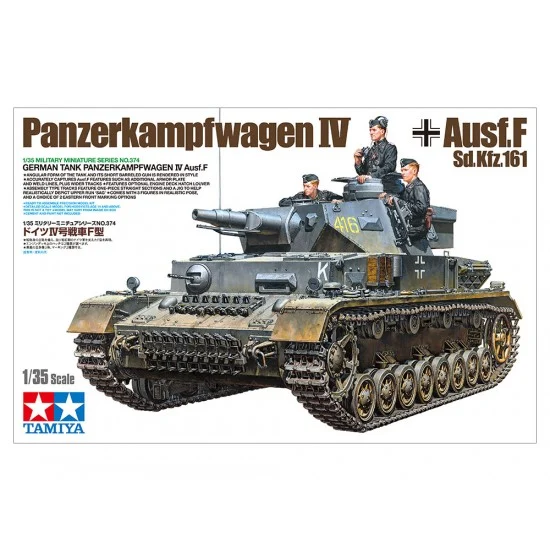 Tamiya 35374 1/35 German Tank Panzerkampfwagen IV - Military Vehicles & Tanks