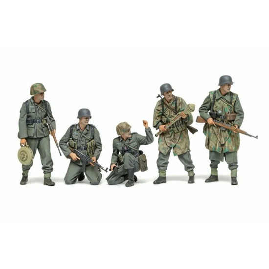 Tamiya 35382 1/35 German Infantry Set (5 figures) - Model Figures