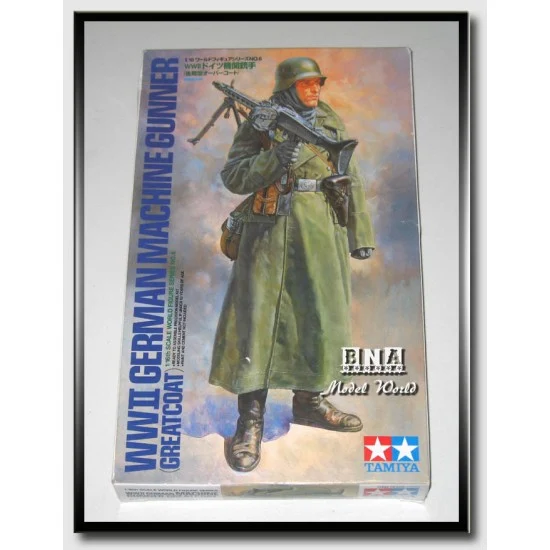 Tamiya 36306 1/16 German Machine Gunner - Model Figures