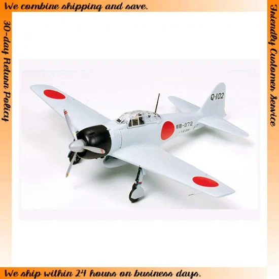 Tamiya 61025 1/48 Mitsubishi A6M3 Type 32 Zero Fighter Kit - Model Planes