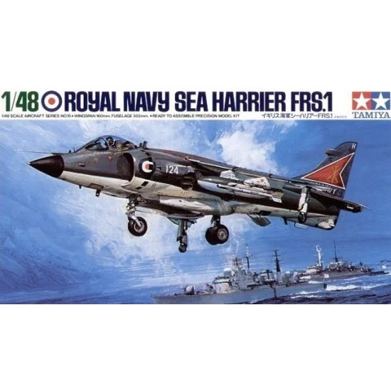 Tamiya 61026 1/48 Hawker Sea Harrier Kit - Model Planes