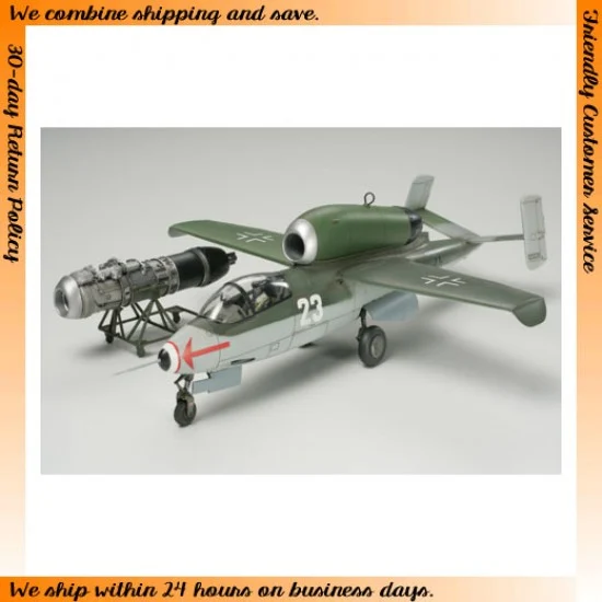 Tamiya 61097 1/48 German Heinkel He162 A2-''Salamander''