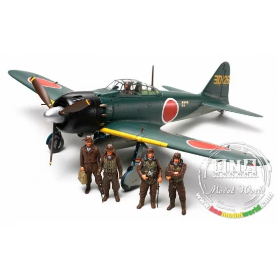 Tamiya 61103 1/48 Mitsubishi A6M5/5a Zero Fighter - Model Planes