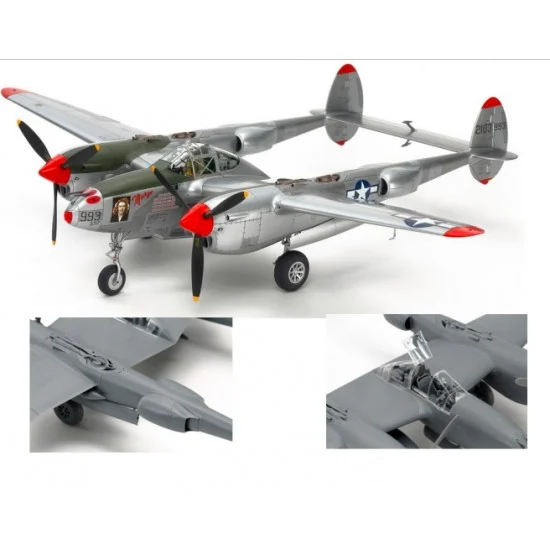Tamiya 61123 1/48 Lockheed P-38J Lightning