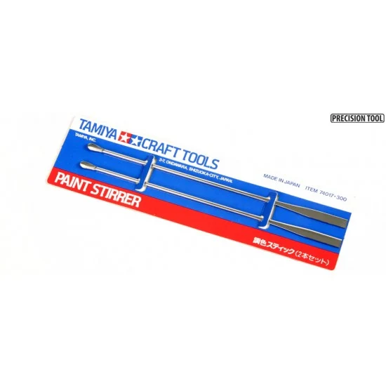 Tamiya 74017 Stainless Steel Paint Stirrer - Hobby & Model Paints