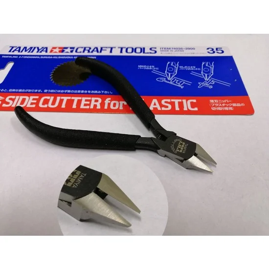 Tamiya 74035 Sharp Pointed Side Cutter - Hobby Tools & Supplies