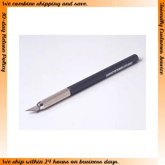 Tamiya 74040 Modeler's Knife w/25pcs Spare Blades for Plastic Modelling - Hobby Tools & Supplies