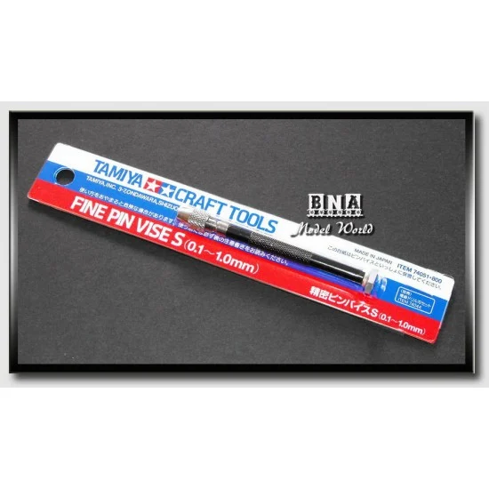 Tamiya 74051 Tool Series - Fine Pin Vise (0.1mm-1.0mm)