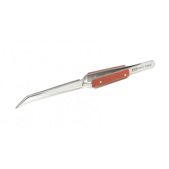 Tamiya 74102 HG Angled Tweezers Reverse Action - Hobby Tools & Supplies