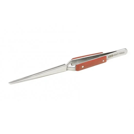 Tamiya 74103 HG Straight Tweezers Reverse Action - Hobby Tools & Supplies
