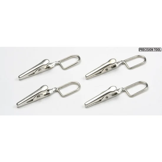 Tamiya 74528 Alligator Clips for Bottled Paint Stand (4pcs) - Hobby Tools & Supplies