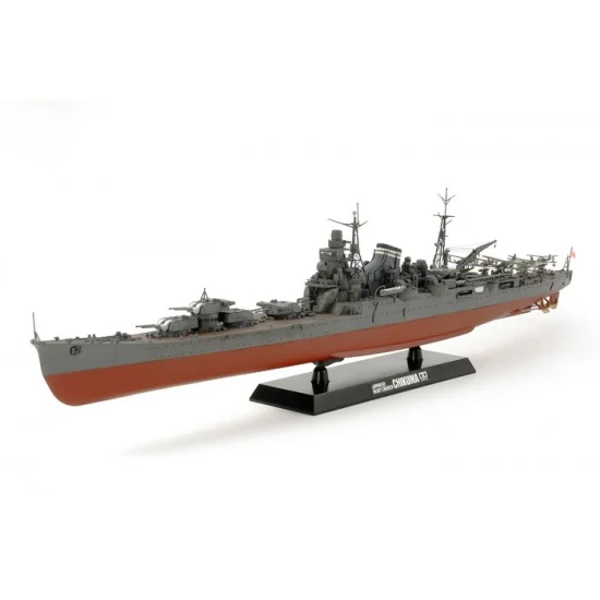 Tamiya 78027 1/350 Japanese Heavy Cruiser Chikuma - Model Ships & Boats