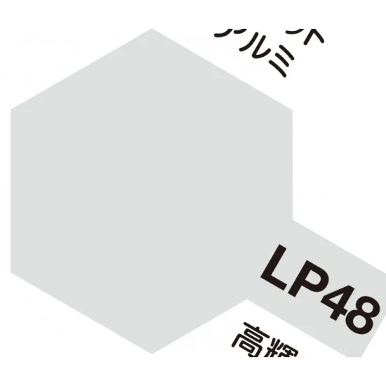 Tamiya 82148 Lacquer Paint LP-48 Sparkling Silver (metallic gloss, 10ml)