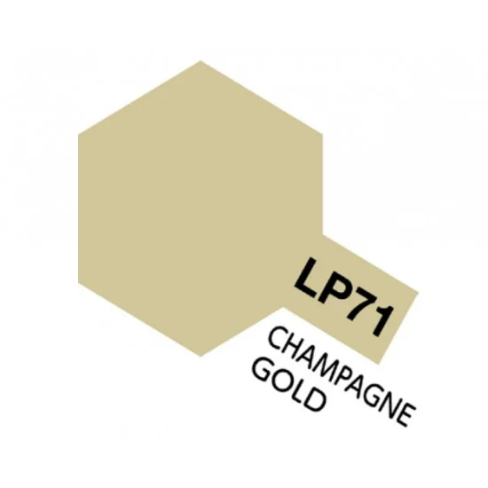 Tamiya 82171 Lacquer Paint LP-71 Champagne Gold (10ml)