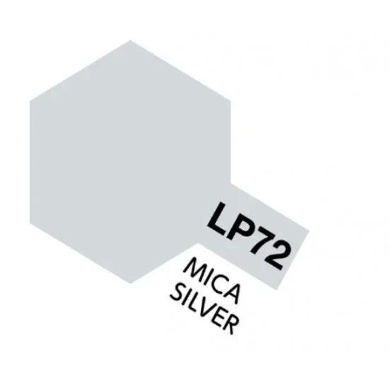 Tamiya 82172 Lacquer Paint LP-72 Mica Silver (10ml)