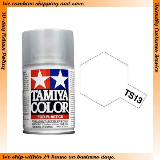 Tamiya 85013 Lacquer Spray Paint TS-13 Clear (100ml)