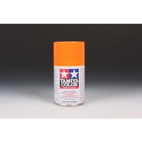 Tamiya 85096 Lacquer Spray Paint TS-96 Fluorescent Orange (100ml)