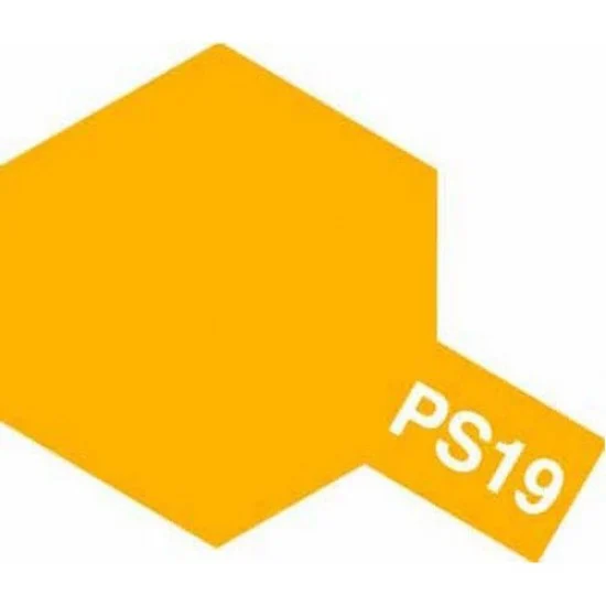 Tamiya 86019 Lacquer Spray Paint PS-19 Camel Yellow for Polycarbonate (100ml, for RC)