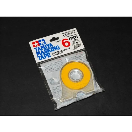 Tamiya 87030 Masking Tape 6mm w/Dispenser - Hobby & Model Paints