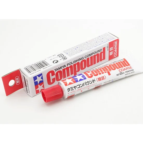 Tamiya 87068 Polishing Compound Coarse - Hobby Tools & Supplies
