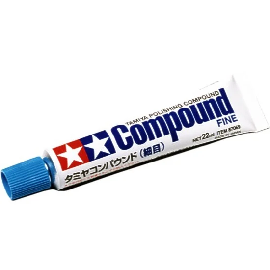Tamiya 87069 Polishing Compound Fine - Hobby Tools & Supplies