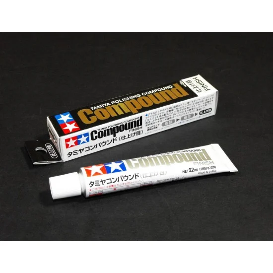 Tamiya 87070 Polishing Compound (Finish) - Hobby Tools & Supplies