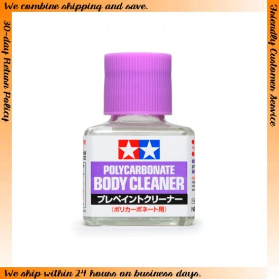Tamiya 87118 Polycarbonate Body Cleaner 40ml - Hobby & Model Paints