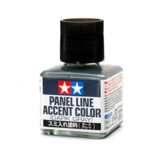 Tamiya 87199 Panel Line Accent Colour - Dark Grey (40ml)