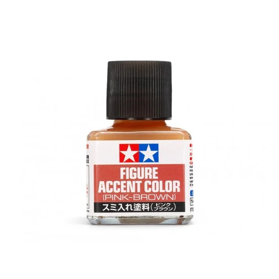 Tamiya 87201 Figure Accent Colour - Pink-Brown (40ml)