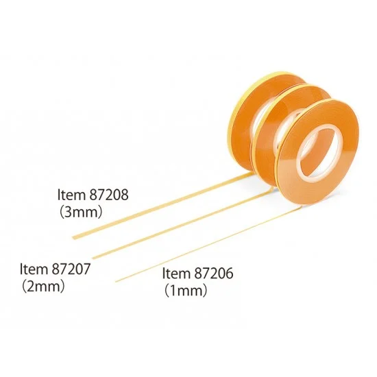 Tamiya 87207 Masking Tape (width: 2mm, length: 18m roll) - Hobby & Model Paints
