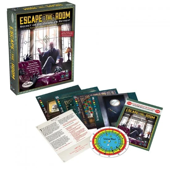 Thinkfun 7352 Escape the Room - Secret of Dr.Gravely's Retreat Game